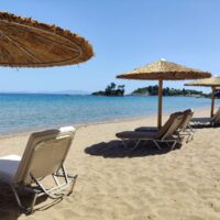 The Green and Blue View beach